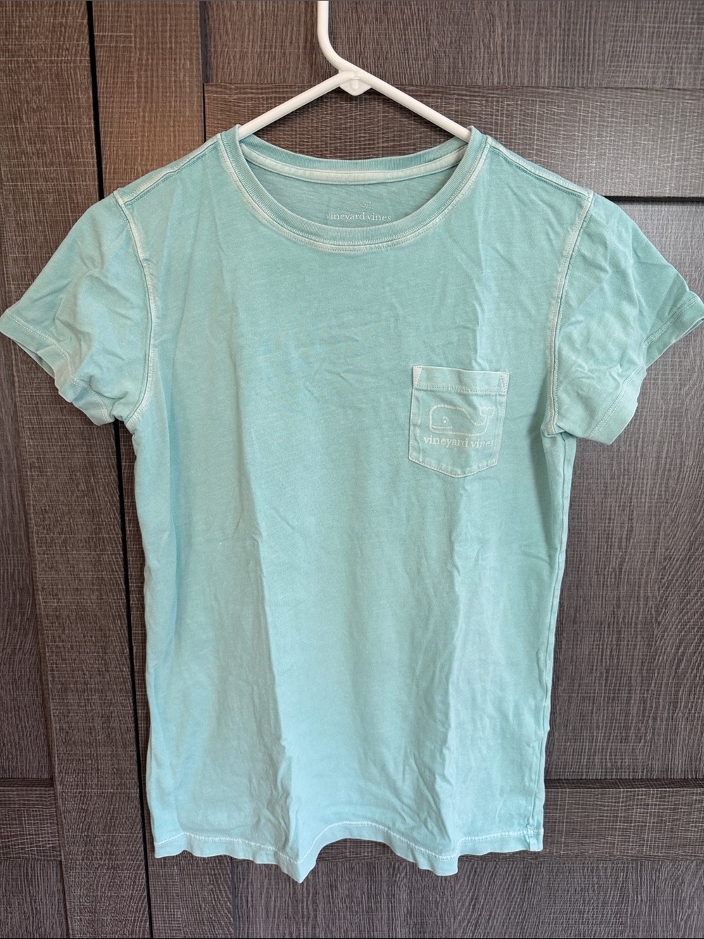 Vineyard Vines Women’s XS Seafoam Short Sleeve Pocket Tee